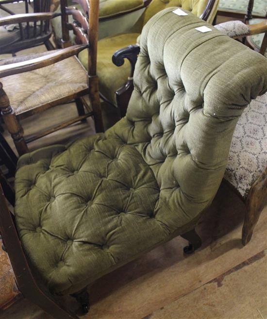 Victorian ladies chair